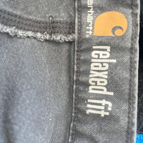 Vintage  Men's Grey Carhartt Relaxed Carpenter Jeans Size 44 x 34 - Picture 8 of 13